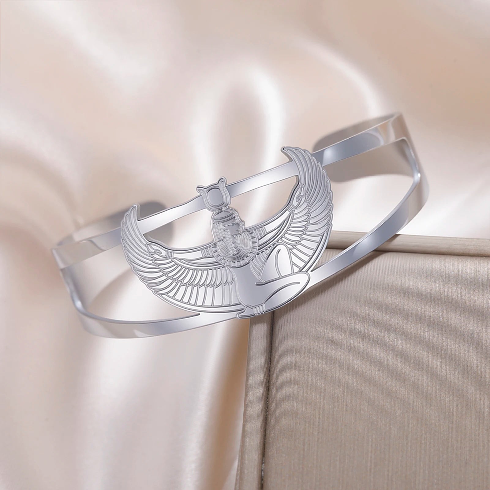 Winged Goddess Isis Cuff